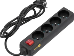 PRZEDŁUŻACZ ELEKTRYCZNY 4 GNIAZDA 1,5M Z WYŁ.