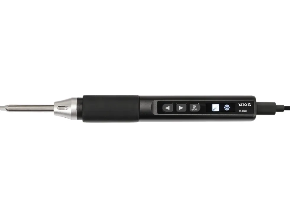 PRZENOŚNA LUTOWNICA CYFROWA OLED T12 USB-C PD