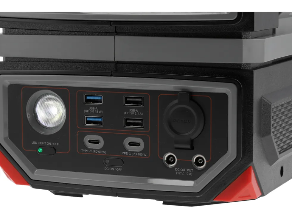 PRZENOŚNA STACJA ZASILANIA 600W, 504WH, 230V, USB-C PD