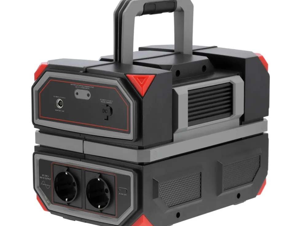 PRZENOŚNA STACJA ZASILANIA 600W, 504WH, 230V, USB-C PD