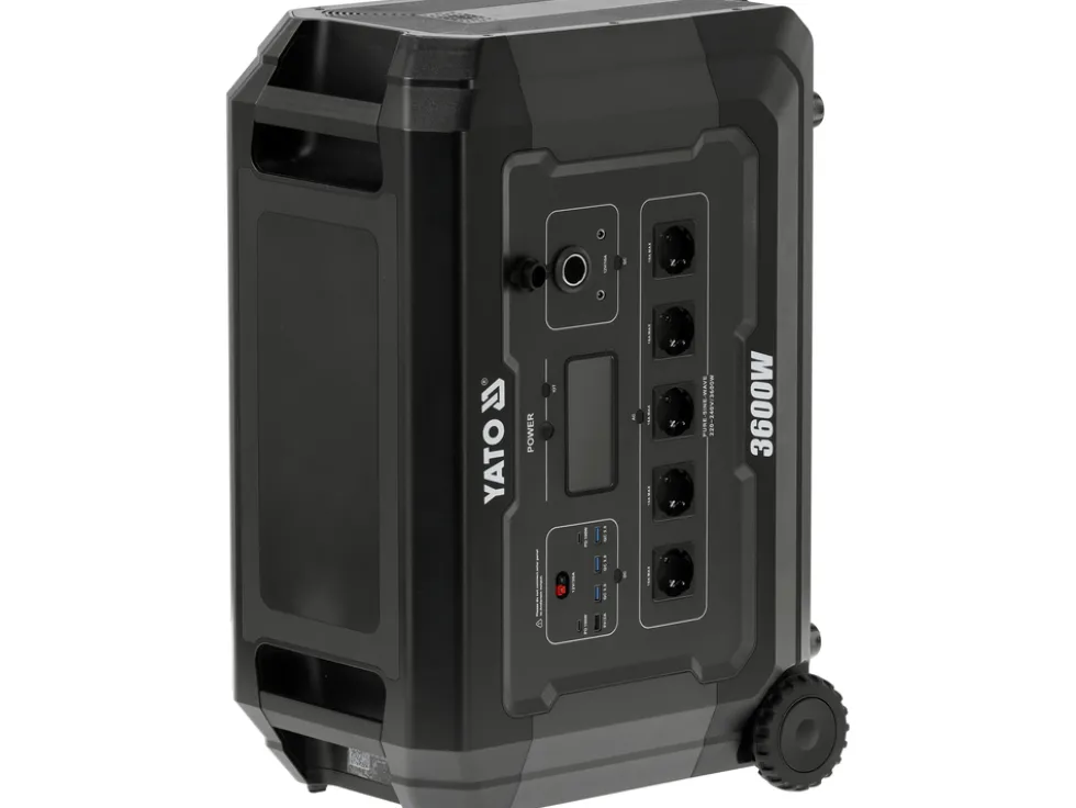 PRZENOŚNA STACJA ZASILANIA 3600W, 3072WH LIFEPO4, EPS