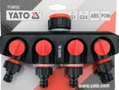 PRZYŁĄCZE KRANOWE Z 4 WYJŚCIAMI 3/4"-1"