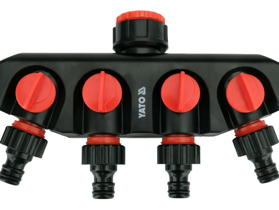 PRZYŁĄCZE KRANOWE Z 4 WYJŚCIAMI 3/4"-1"