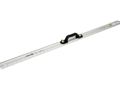 PRZYMIAR ALUMINIOWY 1000 MM Z UCHWYTEM I DWIEMA LIBELLAMI