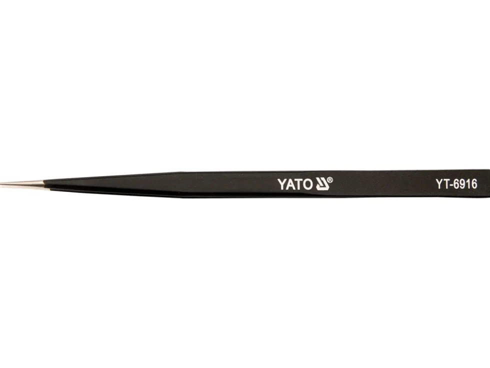 PĘSETA PROSTA ANTYSTATYCZNA 140 MM POWLEKANA