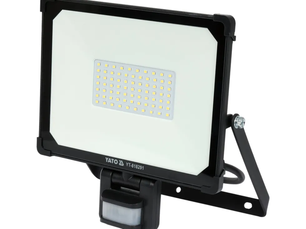 REFLEKTOR SMD LED 50W 4750LM Z CZUJNIKIEM RUCHU