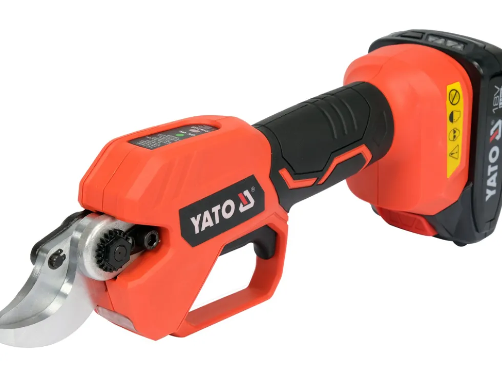 SEKATOR DO GAŁĘZI 18V, 30 MM, 60 CIĘĆ/MIN - AKUMULATOR 2 AH