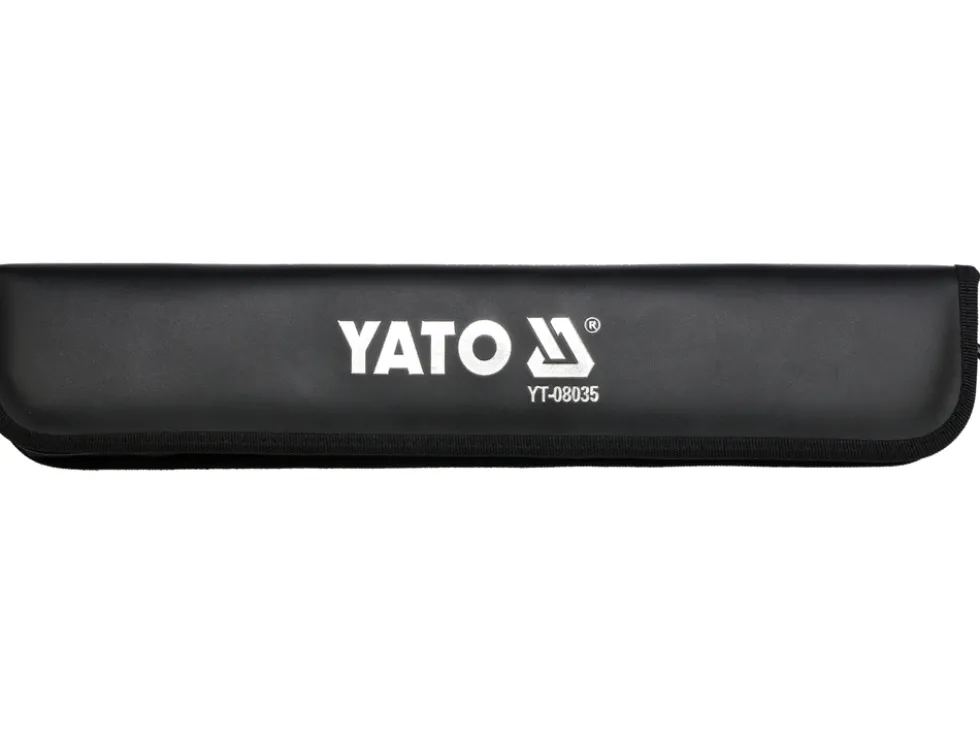 SKŁADANY KLUCZ DO KOŁ SAMOCHODOWYCH W ETUI. NASADKI 17MM, 19MM, 21MM, 23MM
