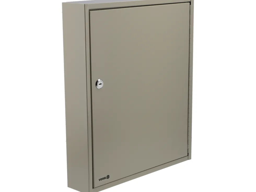 SKRZYNKA NA KLUCZE 450 X 380 X 80 MM, 80 HAKÓW