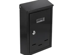 SKRZYNKA NA LISTY 285X200X60MM CZARNA