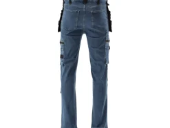 SPODNIE ROBOCZE MONTERSKIE STRETCH JEANS DARK BLUE ROZM. XL
