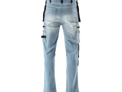 SPODNIE ROBOCZE MONTERSKIE STRETCH JEANS LIGHT BLUE ROZM. XL