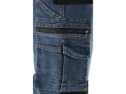 SPODNIE ROBOCZE MONTERSKIE STRETCH JEANS DARK BLUE ROZM. 2XL
