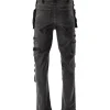 SPODNIE ROBOCZE MONTERSKIE STRETCH JEANS STEEL GREY ROZM. 2XL