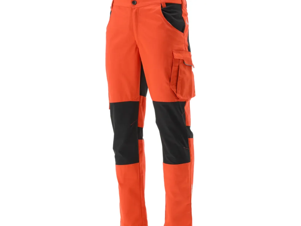 SPODNIE ROBOCZE 4-WAY STRETCH SERWAL ORANGE ROZM. 2XL