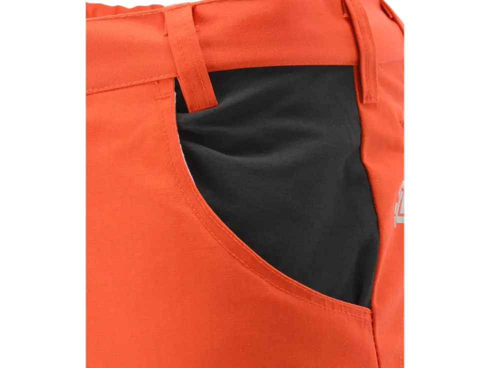 SPODNIE ROBOCZE 4-WAY STRETCH SERWAL ORANGE ROZM. 2XL