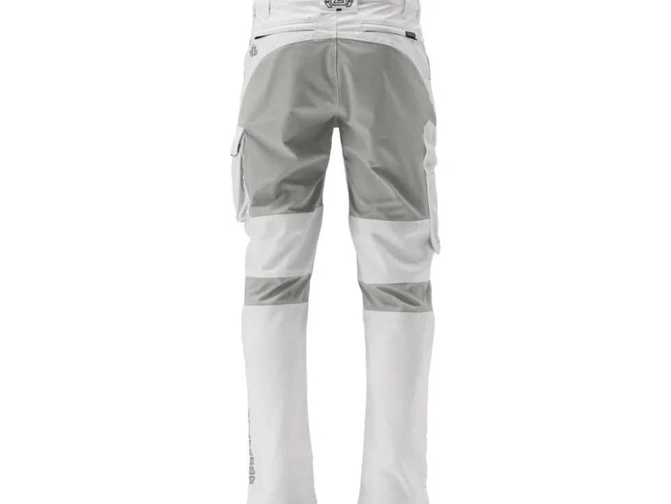 SPODNIE ROBOCZE 4-WAY STRETCH SERWAL WHITE ROZM. L