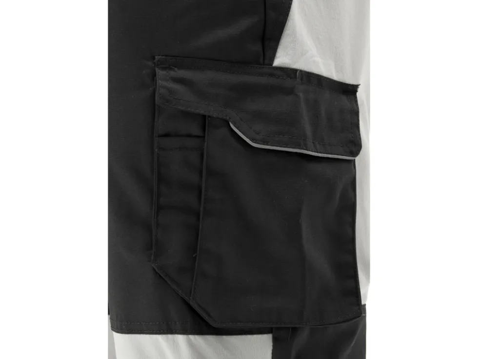 SPODNIE ROBOCZE 4-WAY STRETCH SERWAL BLACK ROZM. M
