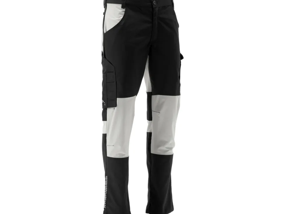 SPODNIE ROBOCZE 4-WAY STRETCH SERWAL BLACK ROZM. S