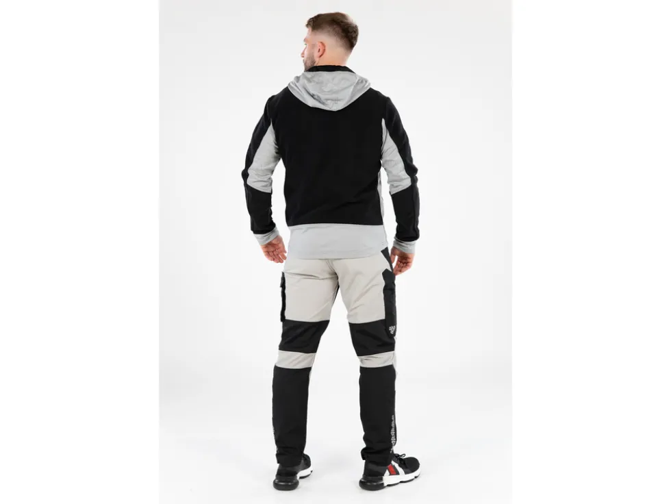 SPODNIE ROBOCZE 4-WAY STRETCH SERWAL BLACK ROZM. S