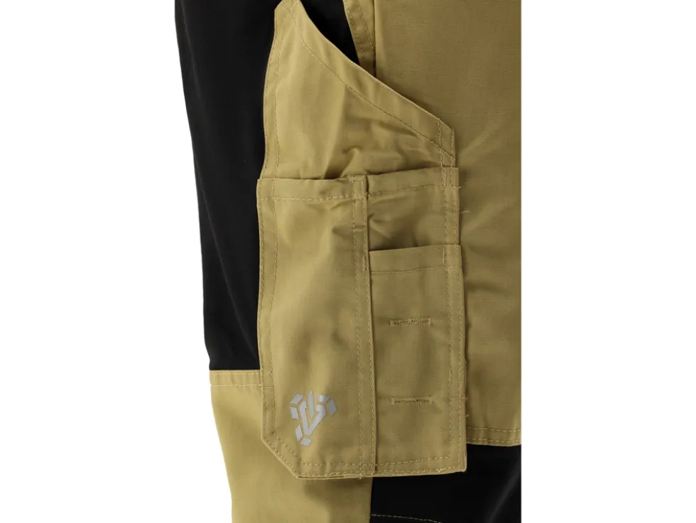 SPODNIE ROBOCZE 4-WAY STRETCH SERWAL KHAKI ROZM. S