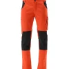 SPODNIE ROBOCZE 4-WAY STRETCH SERWAL ORANGE ROZM. L