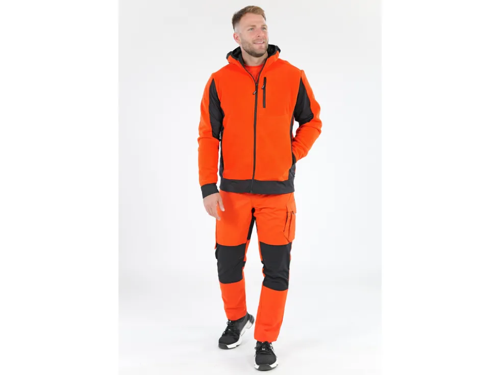 SPODNIE ROBOCZE 4-WAY STRETCH SERWAL ORANGE ROZM. XL