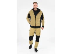 SPODNIE ROBOCZE 4-WAY STRETCH SERWAL KHAKI ROZM. M