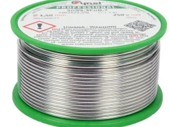 SPOIWO, DRUT LUTOWNICZY BEZOŁOWIOWY Z TOPNIKIEM NA SZPULI 1,5MM, 250G, SN99,3CU0,7