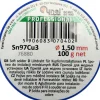 SPOIWO, DRUT LUTOWNICZY DO INSTALACJI MIEDZIANYCH NA SZPULI 1,5MM, 100G, SN97CU3