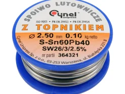 SPOIWO LUTOWNICZE SN60PB40 2,5/100