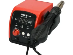 STACJA HOT AIR MOC 750W Z WYŚWIETLACZEM LED BEZSZCZOTKOWY WENTYLATOR