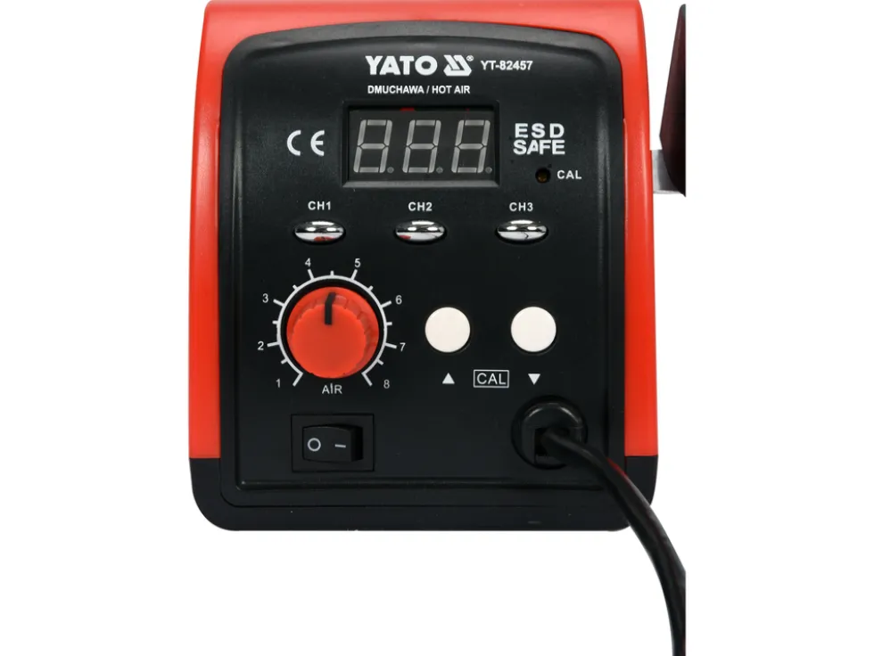 STACJA HOT AIR MOC 750W Z WYŚWIETLACZEM LED BEZSZCZOTKOWY WENTYLATOR