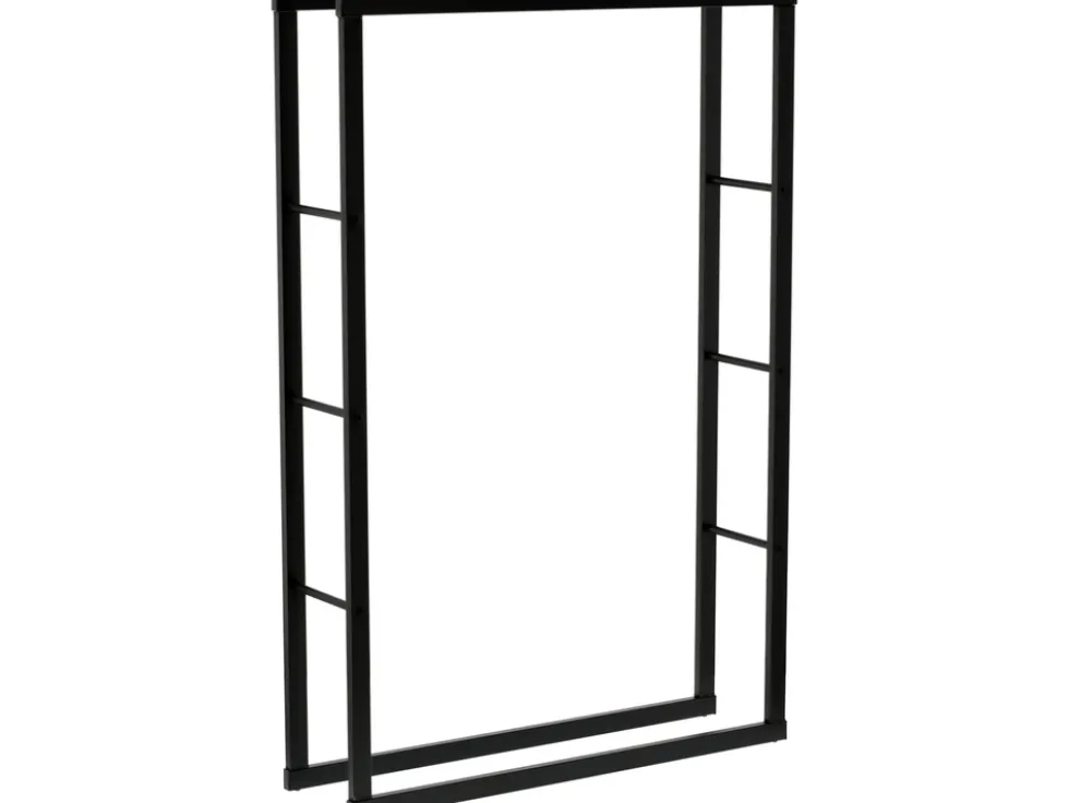 STOJAK STALOWY NA DREWNO KOMINKOWE 100X25X150CM