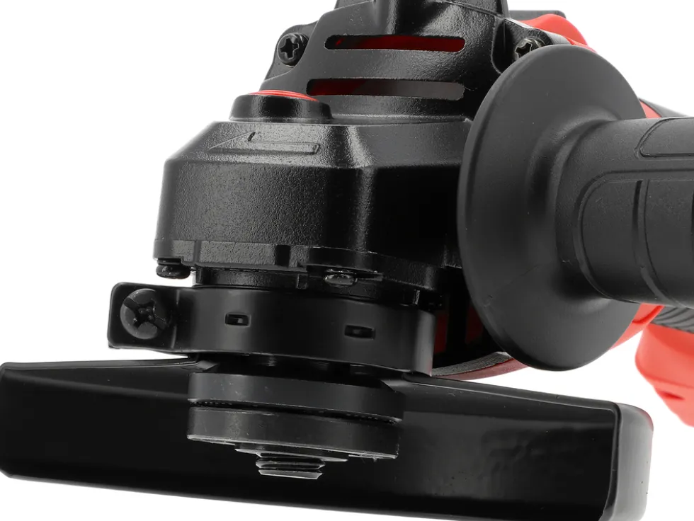 SZLIFIERKA KĄTOWA AKU BEZSZCZOTKOWA 18V 125MM Z 2 BATERIAMI 4AH I ŁADOWARKĄ