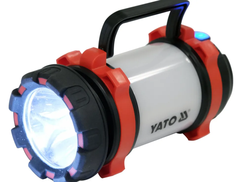 SZPERACZ WIELOFUNKCYJNY 3W1 380LM, CREE T6 + SMD LED, LI-ION 3.7V 3000MAH, 6 TRYBÓW PRACY