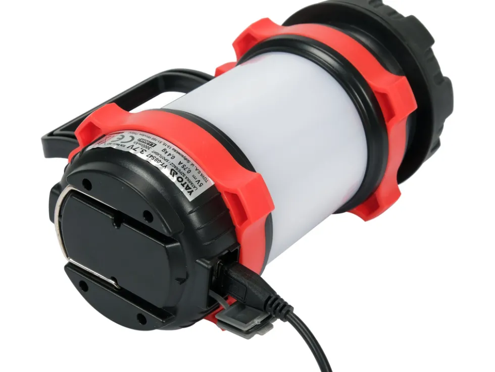 SZPERACZ WIELOFUNKCYJNY 3W1 380LM, CREE T6 + SMD LED, LI-ION 3.7V 3000MAH, 6 TRYBÓW PRACY