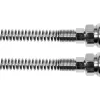 SZYBKOZŁĄCZE F ZE SPRĘŻYNĄ NA WĄŻ 5X8MM 2 SZTUKI