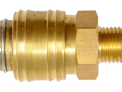 SZYBKOZŁĄCZE MOSIĘŻNE 1/4", GWINT ZEWNĘTRZNY 1/4"