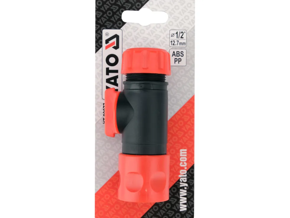 SZYBKOZŁĄCZKA Z ZAWOREM 1/2"