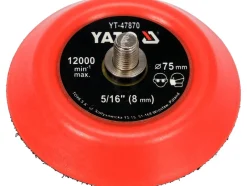 TALERZ POLERSKI 75MM Z RZEPEM, 5/16