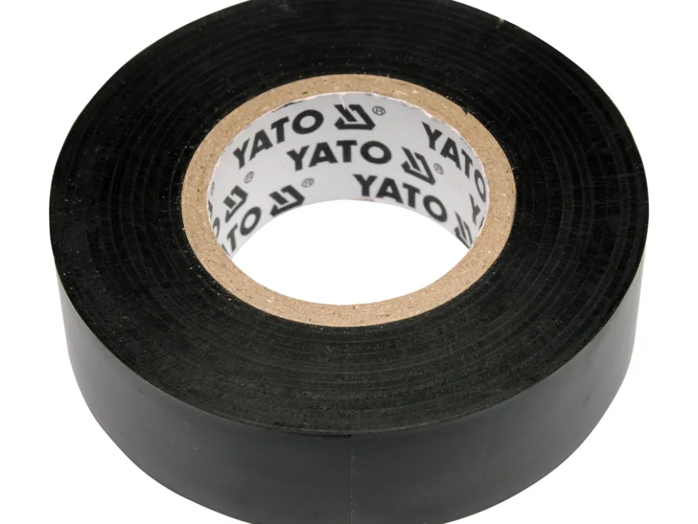 TAŚMA ELEKTROIZOLACYJNA 19MMX20MX0,13MM, CZARNA