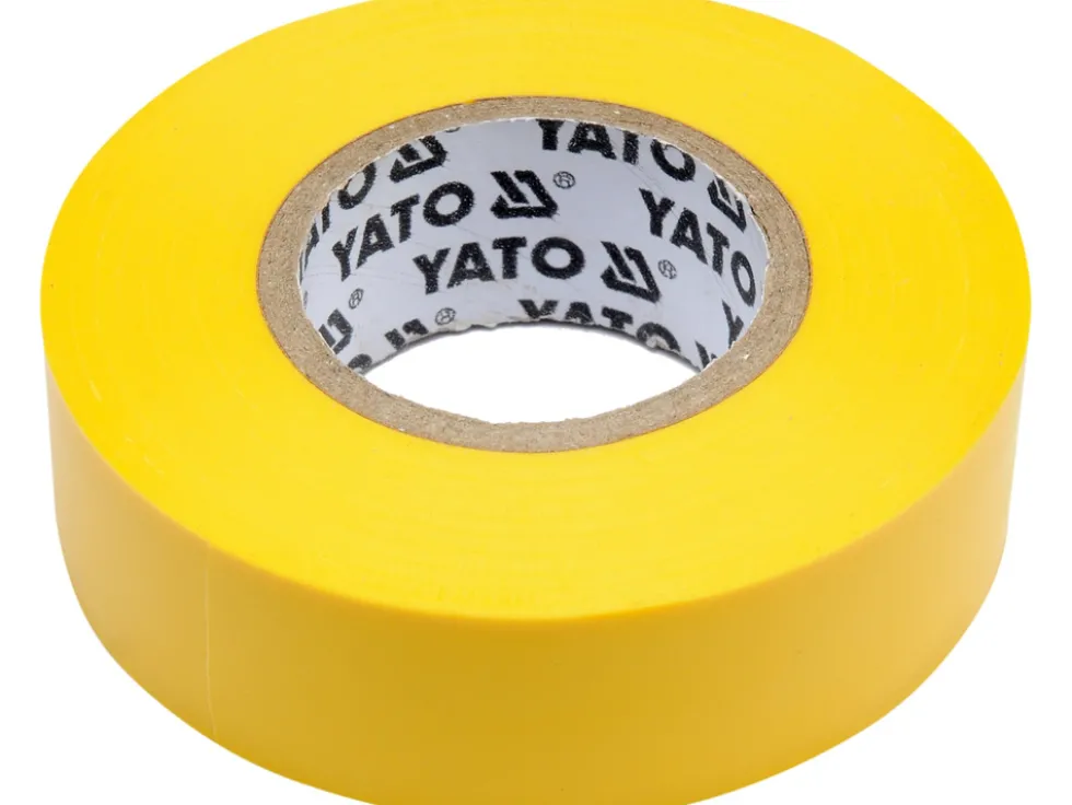 TAŚMA ELEKTROIZOLACYJNA 19MMX20MX0,13MM, ŻÓŁTA