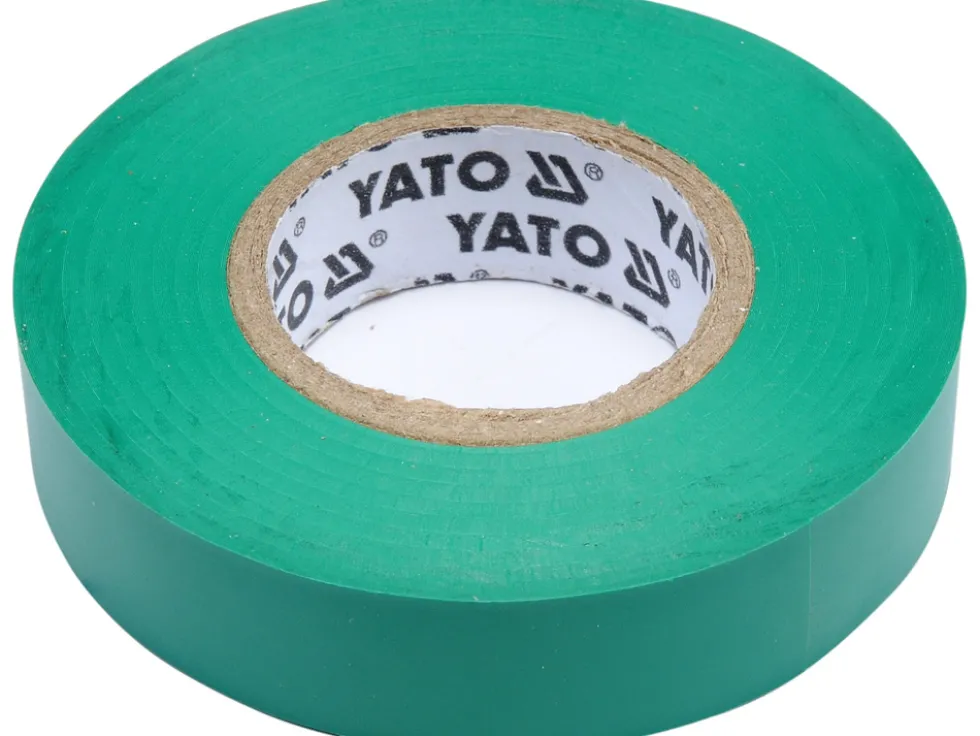 TAŚMA ELEKTROIZOLACYJNA 15MMX20MX0,13MM, ZIELONA