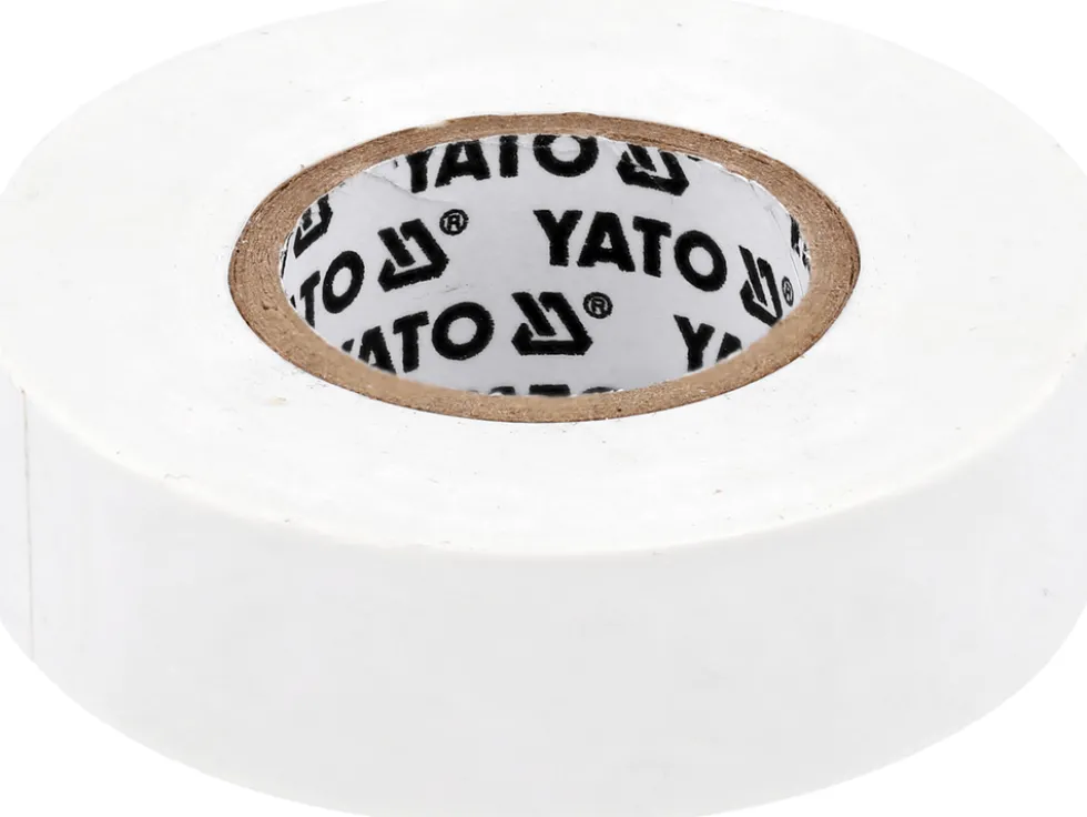 TAŚMA ELEKTROIZOLACYJNA 19MMX20MX0.13MM BIAŁA