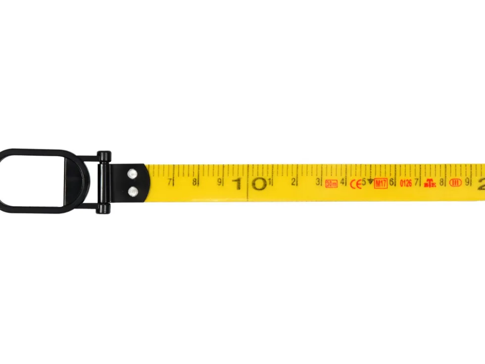 TAŚMA MIERNICZA 30 M X 15 MM Z WŁÓKNA SZKLANEGO, GŁADKA, III KLASA DOKŁADNOŚCI