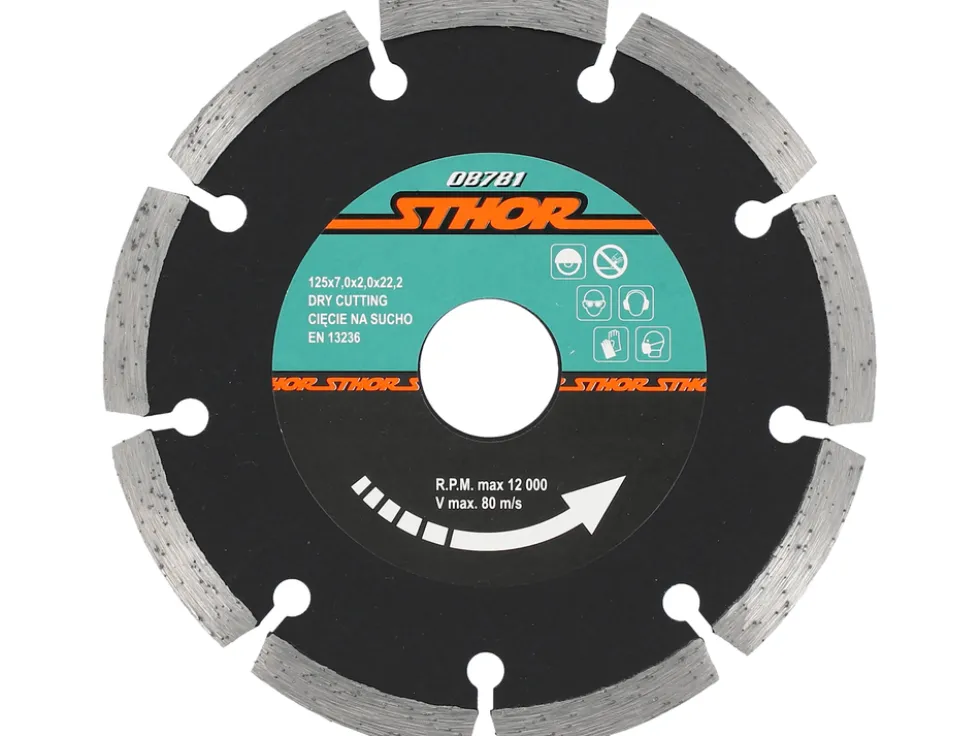 TARCZA DIAMENTOWA "SEGMENT" - HS 125MM