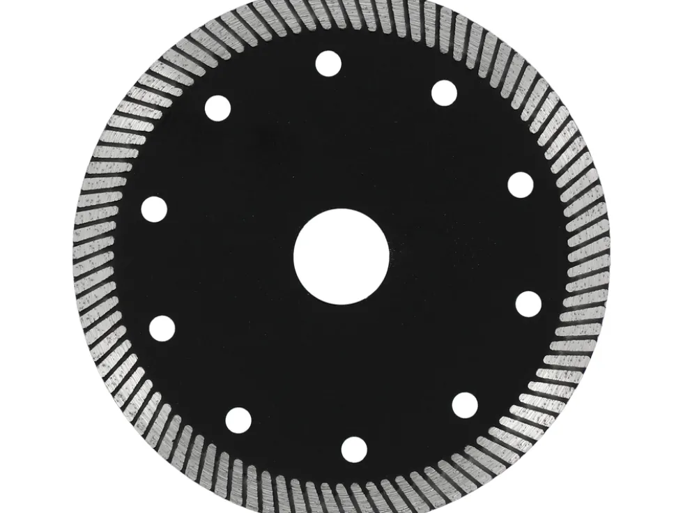 TARCZA DIAMENTOWA TURBO 125MM DO SZYBKIEGO CIĘCIA GRESU BEZ ODPRYSKÓW