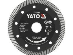 TARCZA DIAMENTOWA TURBO 125MM DO SZYBKIEGO CIĘCIA GRESU BEZ ODPRYSKÓW