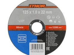 TARCZA DO CIĘCIA METALU 125 X 1 X 22 MM